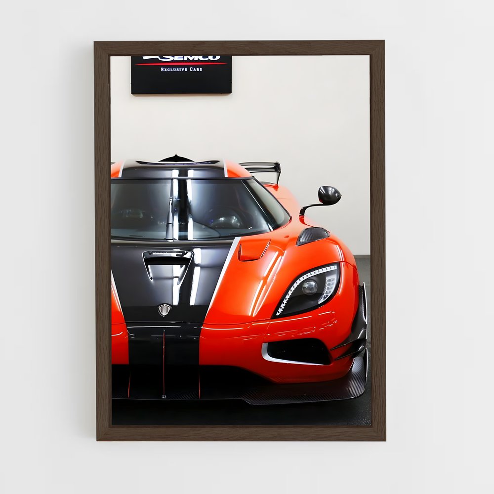 Poster McLaren Éclatante – affiche Koenigsegg (vue 5)